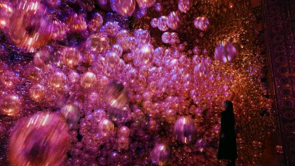 ▲▼全新京都teamLab美術館「teamLab Biovortex Kyoto」 。（圖／Klook提供）