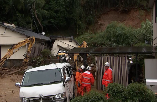 熊本露營場暴雨「淪孤島」！土石坍方阻斷唯一道路　15人受困