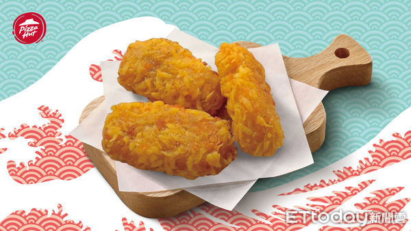 ▲▼必勝客「Pasta Hut」推出「松露鮮蝦干貝燉飯」、「炙燒嫩雞腿紅醬燉飯」，還有全新副食「鮮貝魷魚棒」。（圖／業者提供）