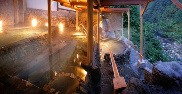 ▲▼會津蘆之牧溫泉大川莊。（圖／部落客滿分的旅遊札記授權提供）