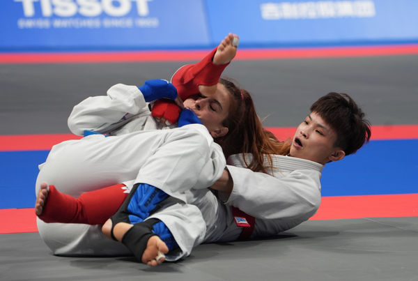 ▲中華隊女子柔術選手吳玉婷一圓踏上世運會舞台夢想。（圖／中華奧會提供）