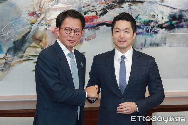 ▲▼黃國昌率臺北市議會民眾黨團拜會蔣萬安市府。（圖／記者周宸亘攝）