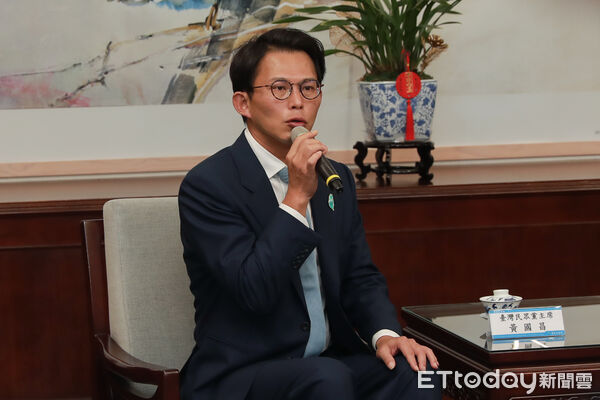 ▲▼黃國昌率臺北市議會民眾黨團拜會蔣萬安市府。（圖／記者周宸亘攝）