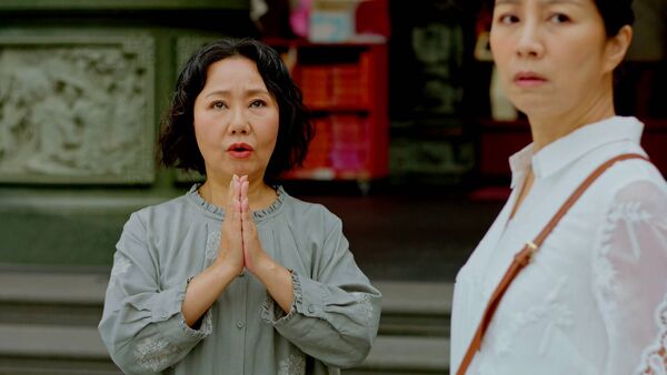 ▲白冰冰自製自演《天知道》，找來方文琳、呂雪鳳飾演姊妹淘。（圖／三立提供）