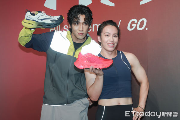 ▲▼UA HALO 新品發表會-郭婞淳、婁峻碩。（圖／記者周宸亘攝）