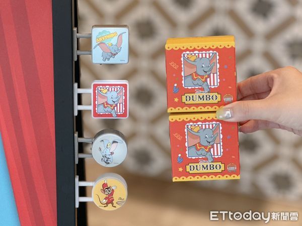▲▼有飲（Youin）聯名迪士尼「小飛象」，以歡樂馬戲團為主題，共同打造「拎呼芒芒， Fly in 有飲馬戲團，暢遊童話世界」的主題活動。（圖／記者蕭筠攝）