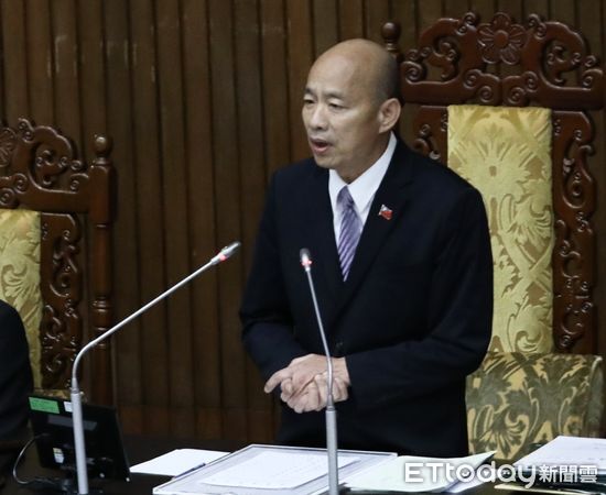 ▲立法院長兼慶籌會主委韓國瑜。（資料照／記者屠惠剛攝）