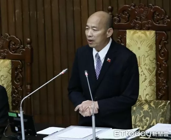 ▲立法院長兼慶籌會主委韓國瑜。（資料照／記者屠惠剛攝）