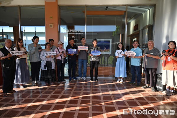 ▲台東美術館推全台首座「夜間觀賞」展覽。（圖／記者楊晨東翻攝）