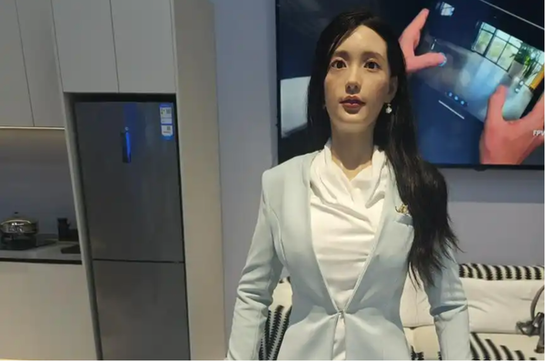 ▲▼ 全球首家「人形智能機器人4S店」（Robot Mall         。（圖／翻攝 財聯社）