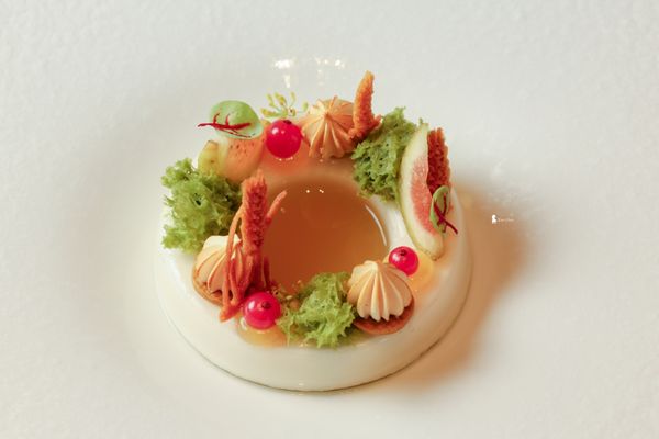 ▲▼「巴黎廳 1930 x 高山英紀」在詩意光影中，品嚐盛夏的清新與奢華！（圖／部落客Ean提供）