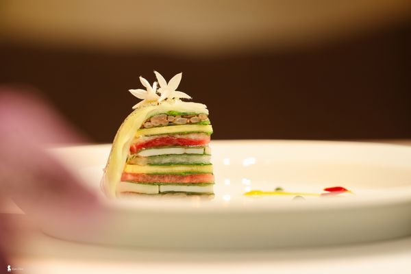 ▲▼「巴黎廳 1930 x 高山英紀」在詩意光影中，品嚐盛夏的清新與奢華！（圖／部落客Ean提供）