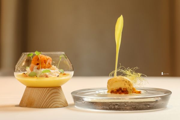 ▲▼「巴黎廳 1930 x 高山英紀」在詩意光影中，品嚐盛夏的清新與奢華！（圖／部落客Ean提供）