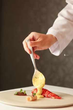 ▲▼「巴黎廳 1930 x 高山英紀」在詩意光影中，品嚐盛夏的清新與奢華！（圖／部落客Ean提供）