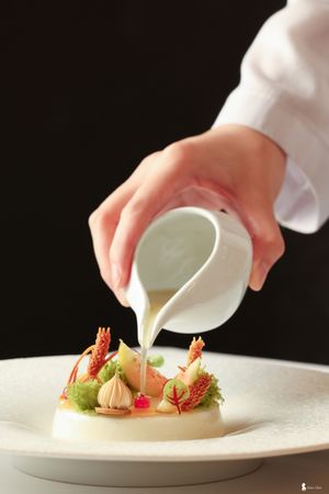 ▲▼「巴黎廳 1930 x 高山英紀」在詩意光影中，品嚐盛夏的清新與奢華！（圖／部落客Ean提供）