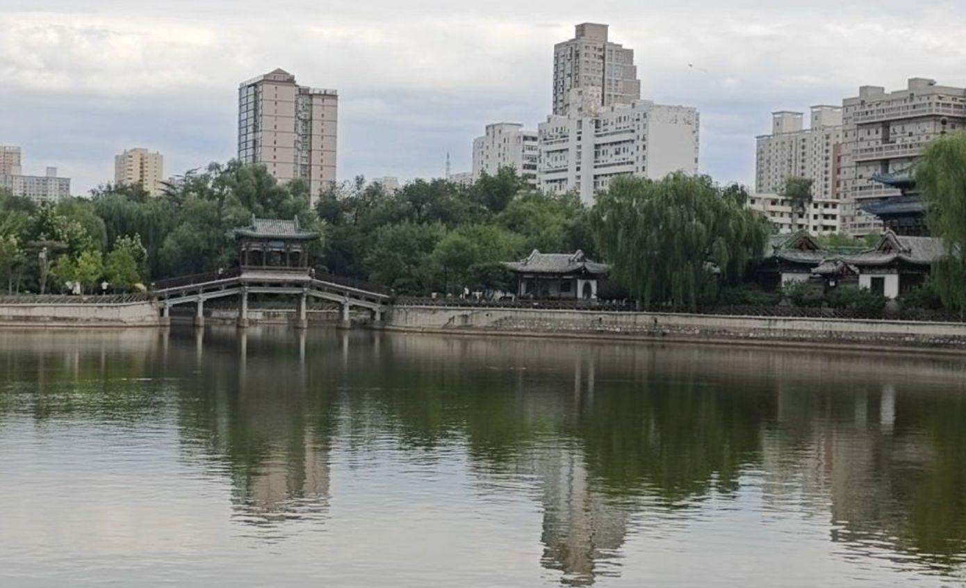 ▲山西太原迎澤公園的荷花池內撈出百餘發步槍子彈。（圖／翻攝極目新聞）