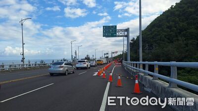 快訊／楊柳逼近恐有落石！台9線金崙多良間南下車道交管