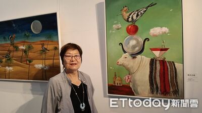 旅居埃及藝術家馮孝英　《呼喚CALLING》美展在國美館登場！
