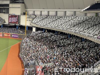 猿鷹戰周二9674人進場　大巨蛋中職例行賽第二低