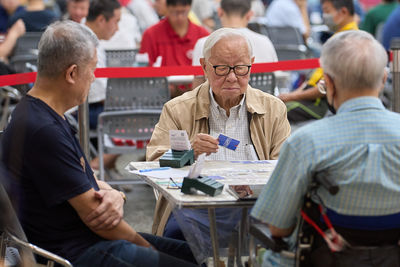 94歲張忠謀現身「橋藝大賽」近況曝光　曾與比爾蓋茲、巴菲特過招