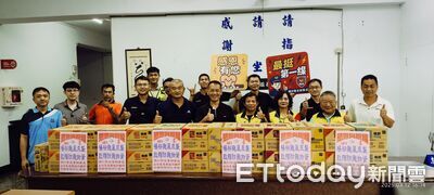 潮州警友辦事處颱風前夕送暖　慰勞第一線執勤員警