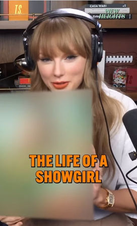 ▲泰勒絲（Taylor Swift）合體男友男友Travis Kelce。（圖／翻攝自IG／Newheightshow ）