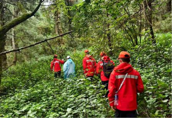 ▲▼ 大理蒼山、走失            。（圖／翻攝 百度）
