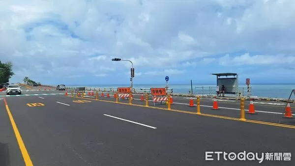 ▲▼台9線398K+600~400K+050(金崙-多良)下午4時起實施南下路段交通管制。（圖／翻攝自公路局即時公告）