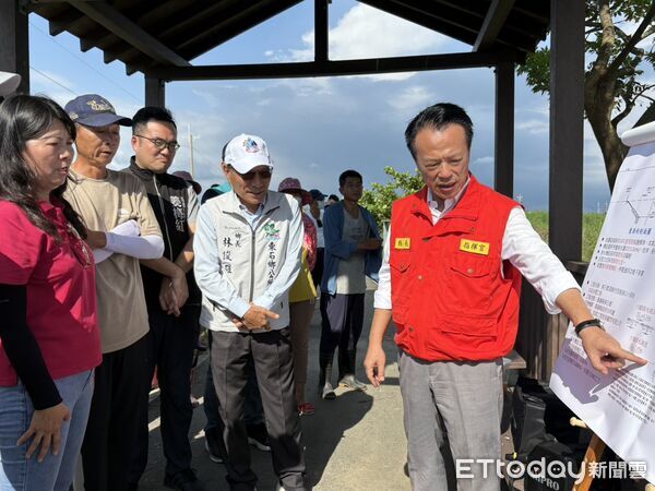 ▲▼   嘉義縣長視察六腳古林、東石頂揖抽水站 強化易淹水聚落防汛能力   。（圖／嘉義縣政府提供）