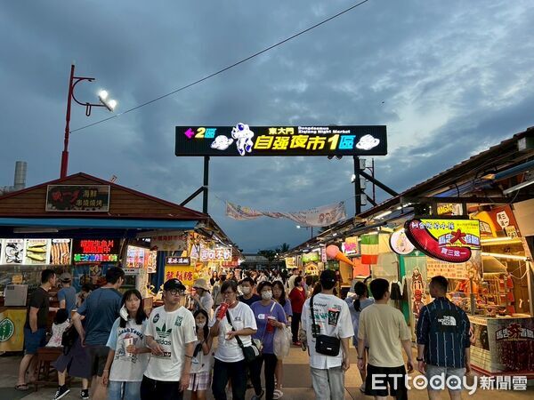▲風雨增強！花蓮縣政府考量遊客及攤商安全，東大門國際觀光夜市13日(三)暫停營業。（圖／花蓮縣政府提供）