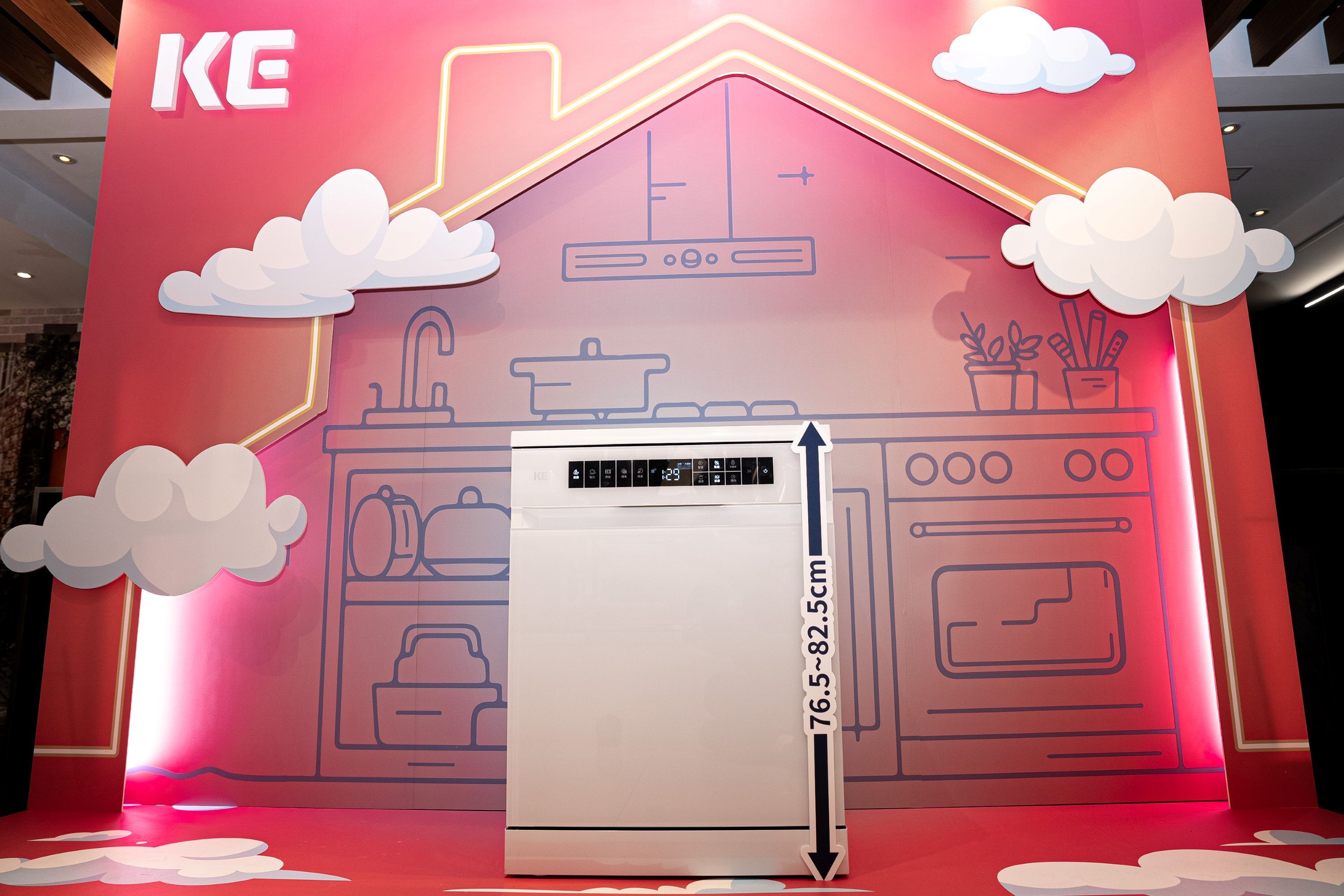 ▲嘉儀16人份洗碗機兼具「烘碗功能」。（圖／品牌提供）