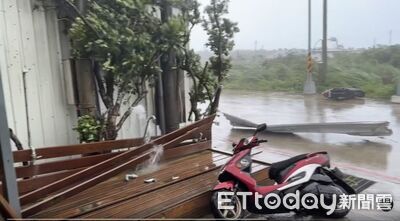 綠島「17級陣風」有多狂?當地人第一視角曝 全嚇傻:望平安