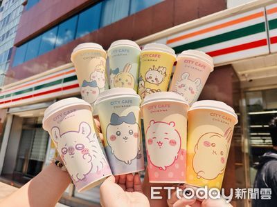 7-11推「吉伊卡哇」咖啡杯、造型鮮食！