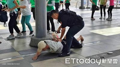 「失控哥」大鬧基隆火車站！吐口水、嗆滅門還潑粥　脫序代價曝