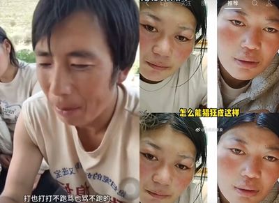 陸網紅直播「家暴智能障礙妻」！打到出血：不打白不打　還拉小三同住