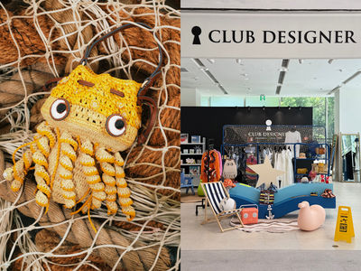 CLUB DESIGNER夏日快閃進駐信義A13！甜美格紋洋裝＋章魚編織包搶先看