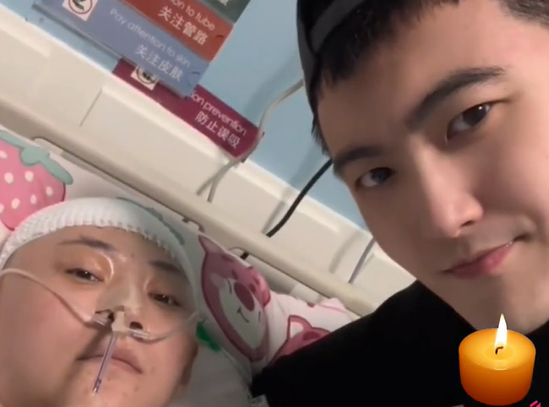 ▲▼32歲陸抗癌網紅過世。（圖／翻攝自微博）