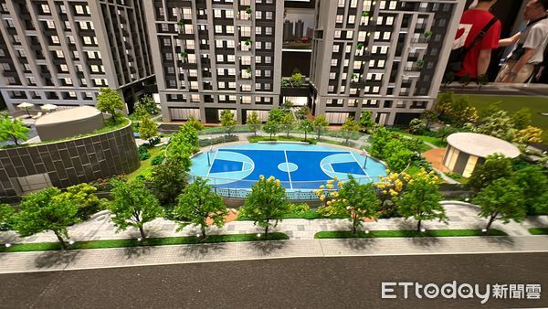 ▲▼ 建案籃球場            。（圖／記者陳筱惠攝）