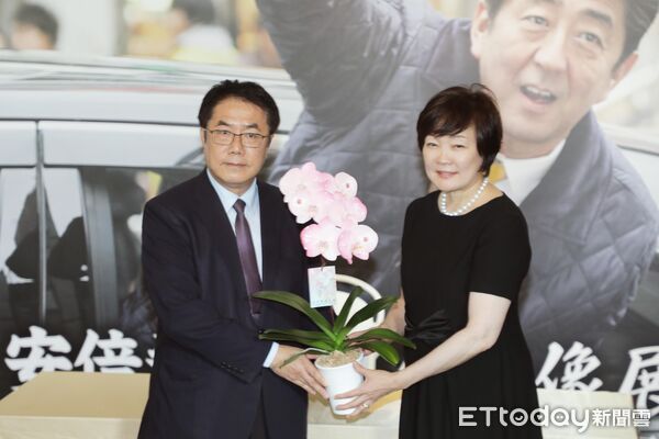 ▲日本前首相安倍晉三遺孀安倍昭惠，宣佈捐出200萬日圓支援台南災後重建。（資料照／記者林東良翻攝）