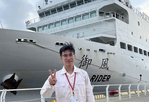 ▲獲選長榮小海星的洪奕傑同學。（圖／航港局提供）