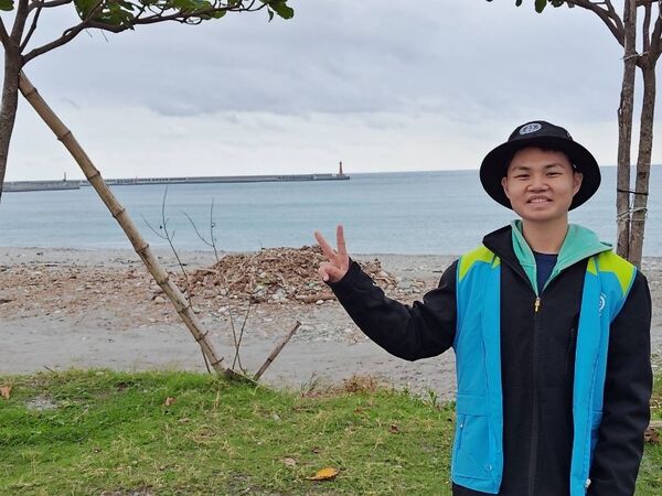 ▲獲選建華小海星的陳柏軒同學。（圖／航港局提供）