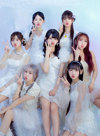 ▲▼AKB48 Team TP全白造型拍攝單曲視覺。（圖／好言娛樂提供）