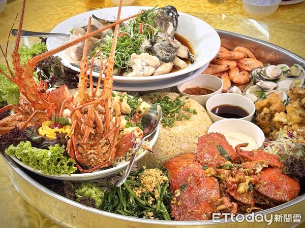 ▲ITCC Seafood Restaurant是沙巴少數供應海鮮大拼盤的餐廳。（圖／記者彭懷玉攝）
