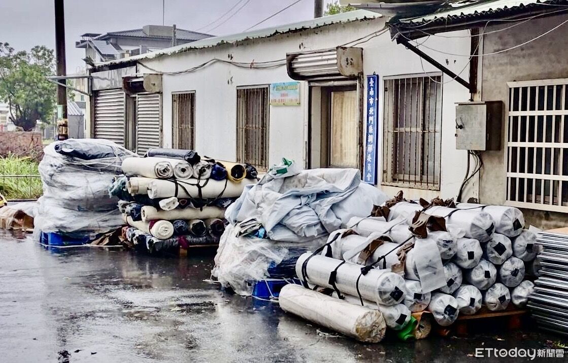 楊柳颱風逼近　台南市備妥帆布與發電機防範災情