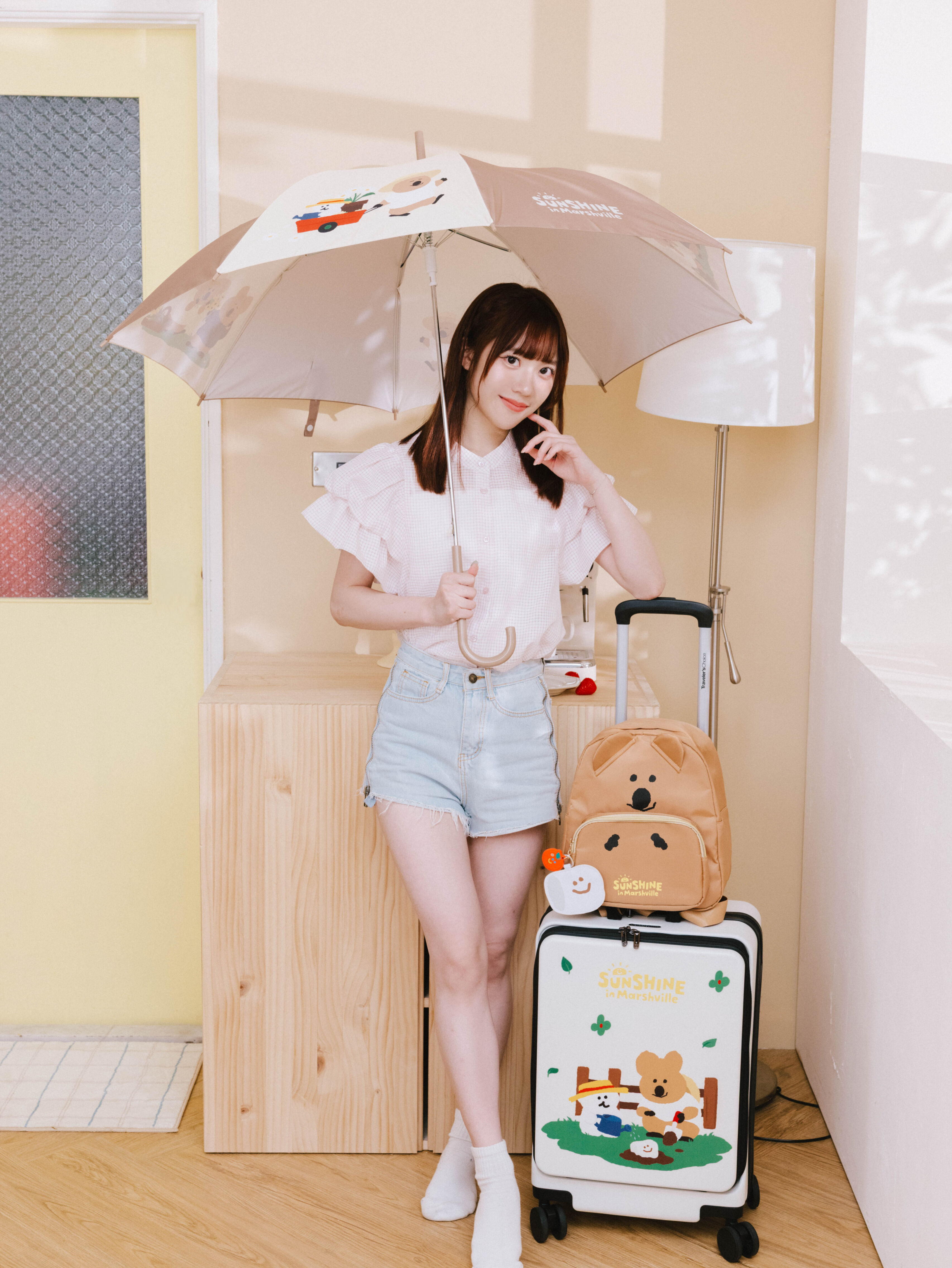 ▲▼7-ELEVEN再度推出韓國超人氣療癒系IP「DINOTAENG」周邊快閃購。（圖／業者提供）