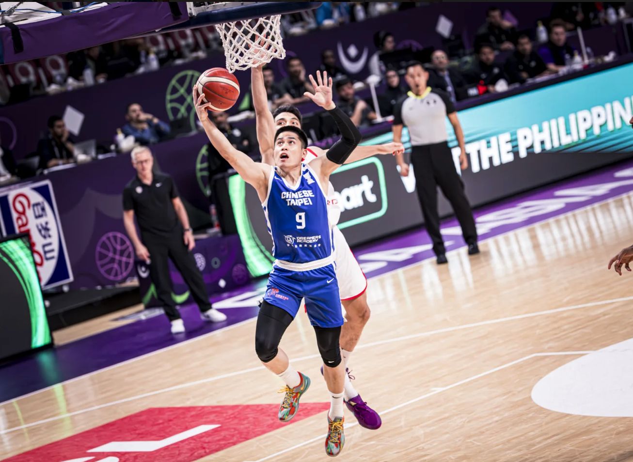 ▲中華男籃陳盈駿、林庭謙、高柏鎧、賀丹。（圖／取自FIBA官網）