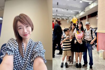 蕭彤雯正妹女兒考上台大! 「繳空白申請書」全押分科她緊張到失眠