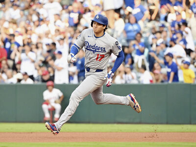 大谷翔平連14場比賽上壘！兩度保送跑回分　道奇3局打完5比0領先教士