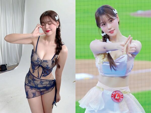 ▲▼「仁川女神」金渡兒突PO性感泳裝照　邊荷律急留言：穿上衣服吧。（圖／翻攝doa_1224）