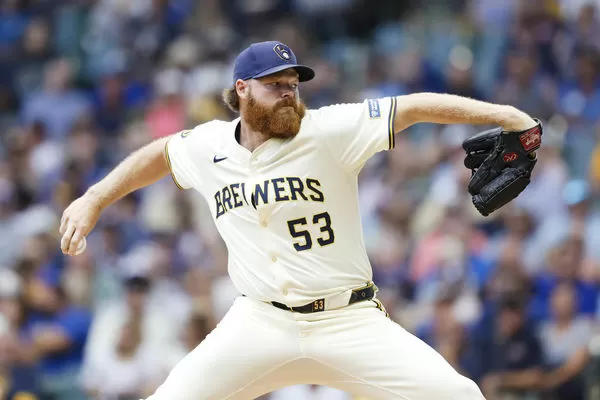 ▲伍德魯夫（Brandon Woodruff）。（圖／達志影像／美聯社）